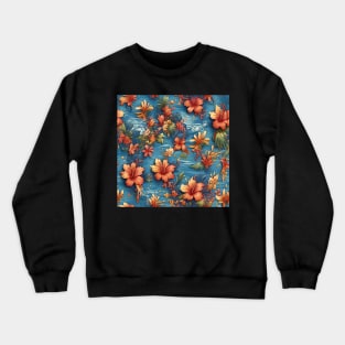 Hawaiian Style Crewneck Sweatshirt